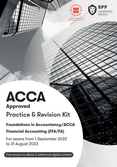 Acca Foundations In Accountancy Financial Accounting Ffafa