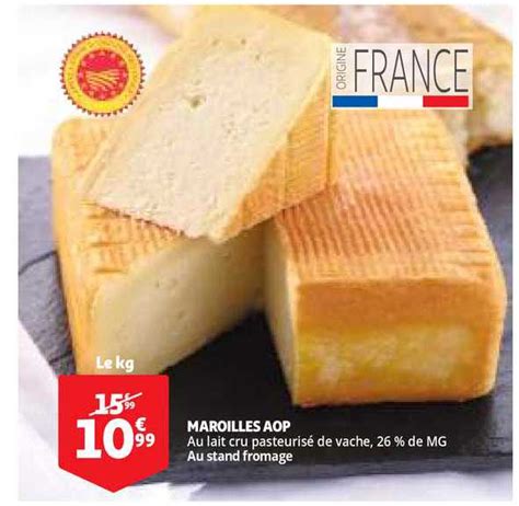 Promo Maroilles Aop Chez Auchan Direct Icatalogue Fr