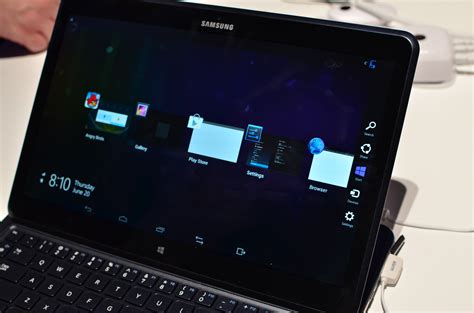 Samsung Ativ Q Hands On X Tablet Running Windows And