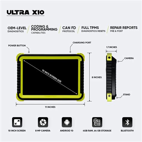 THINKCAR ULTRA X10 and TPMS G2 Bundle (ULTRAX10BD02) | JB Tools