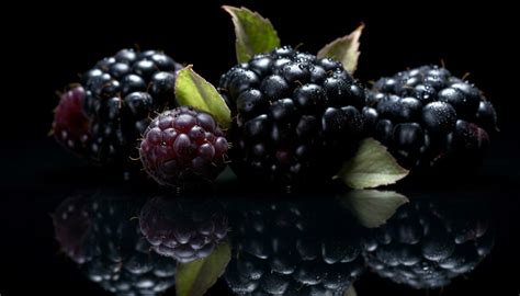 Freshness Of Nature Bounty Ripe Juicy Dark Berry Snack Generated By