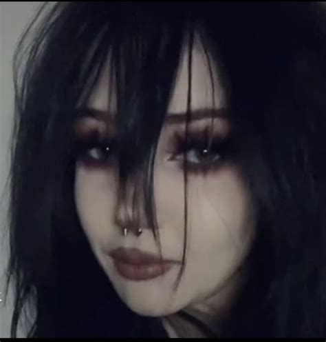 Eyeliner Eye Make Up Nails People Emo Style Cosplay Gothic Alt