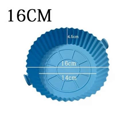 1/2Pcs Air Fryer Silicone Basket Silicone Mold Airfryer Oven Baking