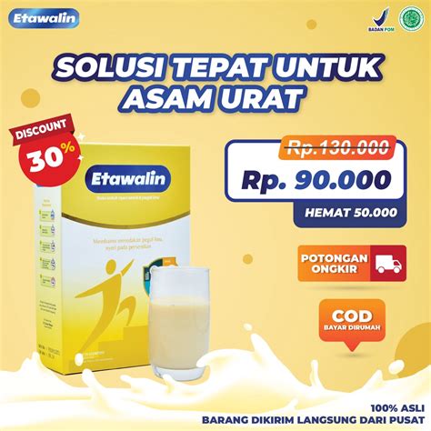 Jual Etawalin Susu Kambing Solusi Asam Urat Original Shopee Indonesia