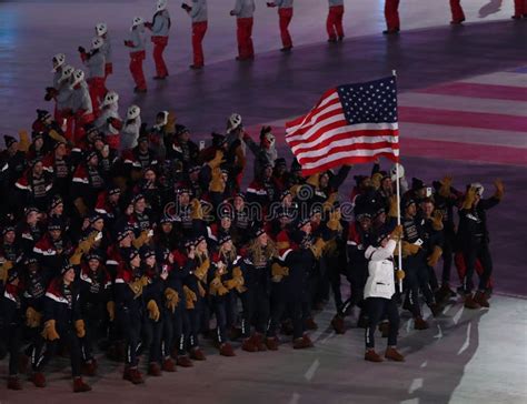 Olympic Rings Gold Medal American Flag Stock Photos Free And Royalty