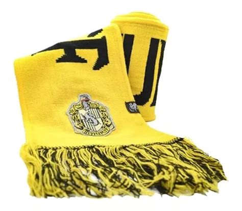 Bufanda Lisa Harry Potter Licencia Hufflepuff Original MercadoLibre