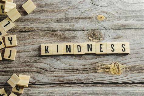 Kindness Word Written In Wooden Cube Stock Photo At Vecteezy