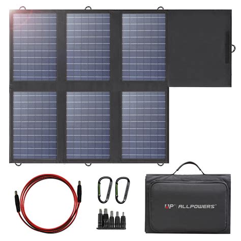 Allpowers Sp Portable Solar Panel W Waterproof Ip Foldable