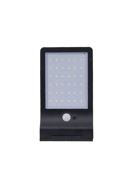 Arandela Solar LED Balizador Parede 8w Sensor Presença 300 Leds Dupla