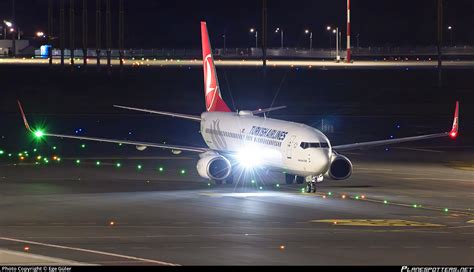 Tc Jvu Turkish Airlines Boeing F Wl Photo By Ege G Ler Id