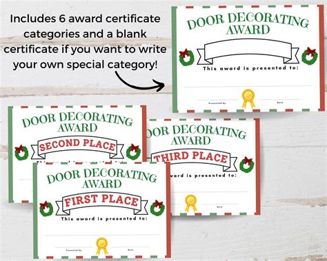 Door Decorating Contest Kit, Best Door Decorating Contest, Classroom