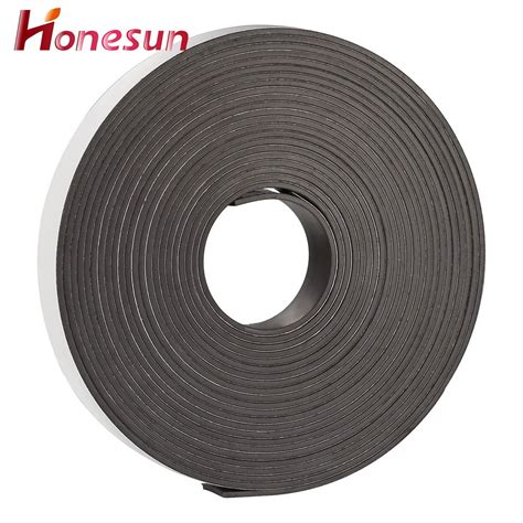 Super Strong Customized Flexible Magnet Strip with Adhesive Magnetic ...