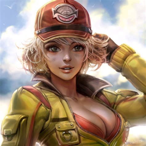 Cindy Aurum Final Fantasy And 1 More Drawn By Dcwj Danbooru