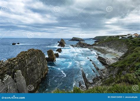 Abrasion Platform In Costa Quebrada Stock Image Image Of Coastline