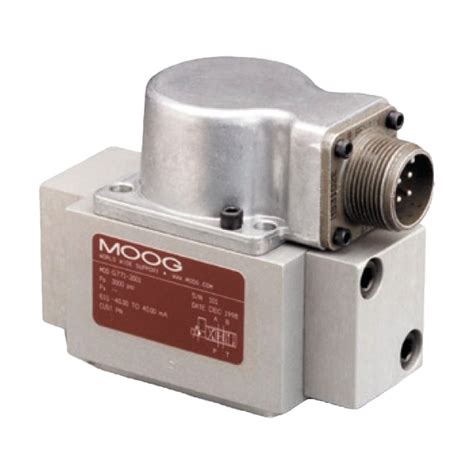 Moog G Series Flow Control Stage Servo Valve