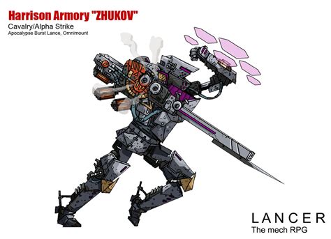 Lancer Rpg Custom Mech Design Zhukov By Terkmc On Deviantart