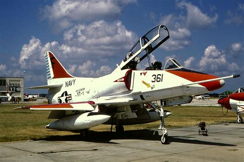 TA-4J (TA-4F) Skyhawk Passenger Aircraft, Jet Aircraft, Fighter ...