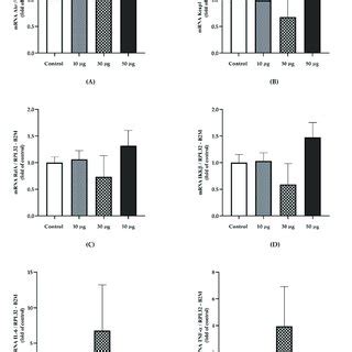 The Relative Gene Expression Of Exposure Related Pahs And Inflammatory