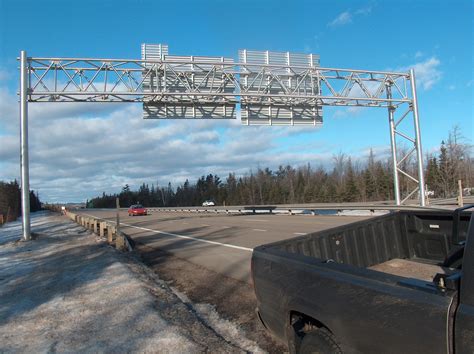 Overhead Highway Sign Structure Mcsheffery Industries Ltd