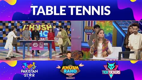 Table Tennis Khush Raho Pakistan Season Faysal Quraishi Show