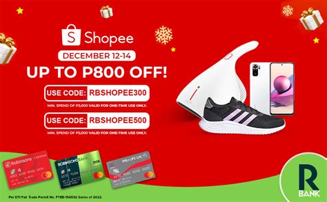 Shopee Mega Pamasko Sale Robinsons Bank