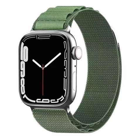 Artic Elastiskt Nylon Armband Apple Watch Mm Army Elgiganten