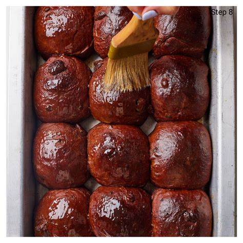 Easy Chocolate Hot Cross Buns