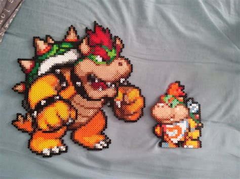 Bowser Pixel Art Templates