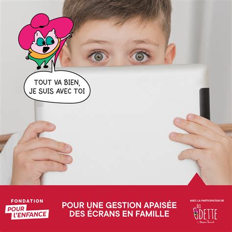 Sensibiliser à Limpact Des écrans Sur Les Enfants Ici Odette