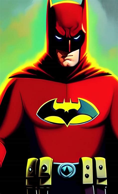 Red Batman 2 by LuisCayetano on DeviantArt