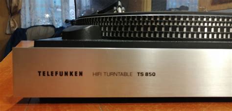 Купить Проигрыватель с прямым приводом TELEFUNKEN HIFI TS 850: отзывы ...