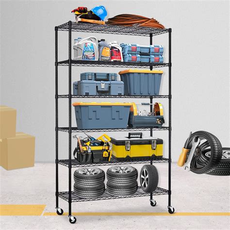 Amazon Amazon Basics Shelf Adjustable Heavy Duty Storage