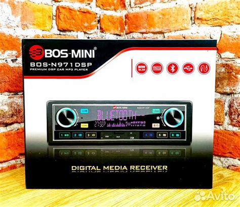 Магнитола 1din BOS-mini Bos-N971DSP купить в Москве | Авито