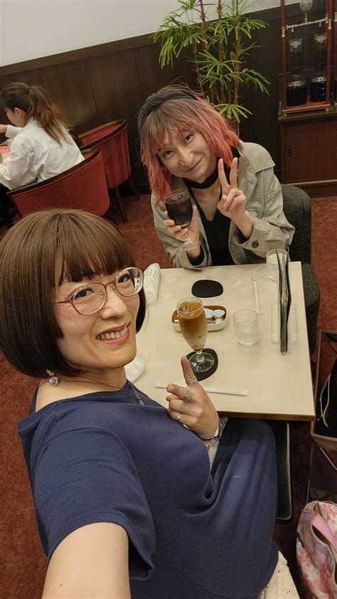 あんず🍊💕 On Twitter Jsk会 打ち合わせ後、みむちゃんとは別れて、よこっちと喫茶店へgo☕💕お腹がペコペコだったので