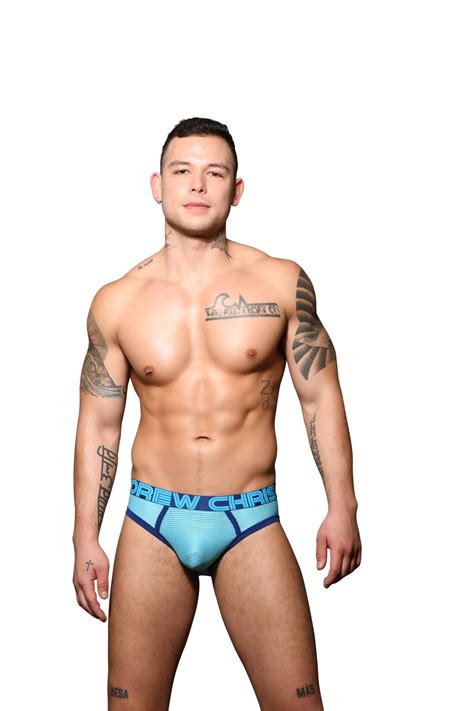 Andrew Christian Aqua Mesh Air Jock W Almost Naked Gunderwear