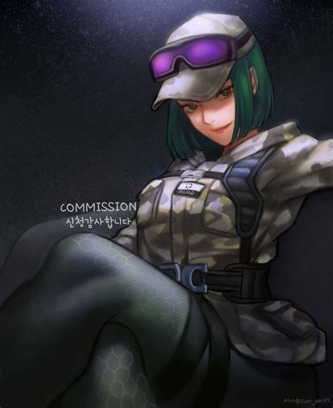 Rainbow Six Ela By Sunah Kangcommission Rainbow Six Siege Art