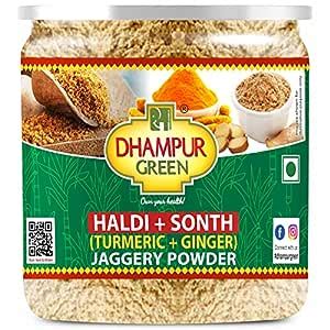 Dhampure Speciality Turmeric Ginger Jaggery Powder 1 2 Kg 4 X 300g