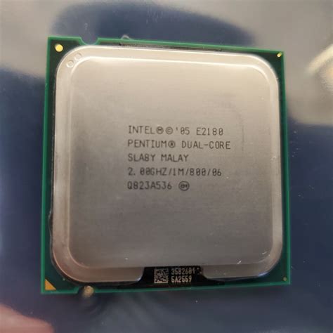 Intel Pentium E Dual Core Ghz Mb Mhz Lga Sla Y Desktop Cpu