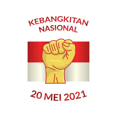 Th Vector Png Images Celebration Indonesian Of Kebangkitan Nasional