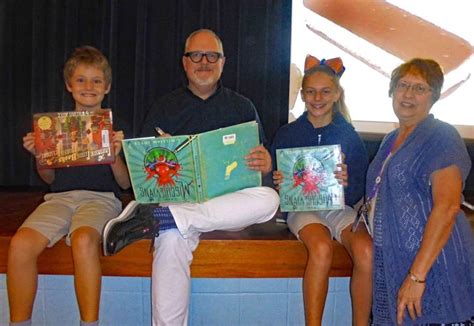 Pine View Middle School gets visit from author William Joyce | St ...