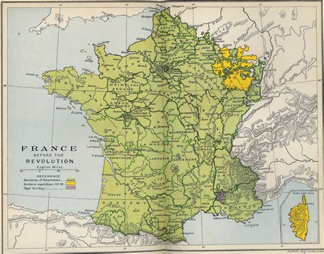 French Revolution maps