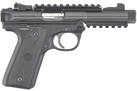 Ruger Mark Iv 2245 Tactical 22lr With Threaded Barrel Sportsmans