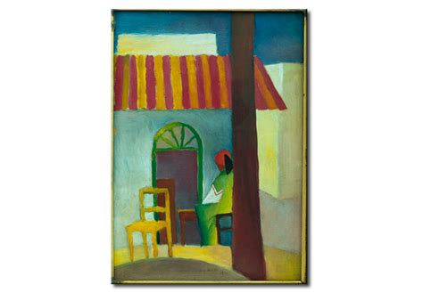 Reproduktion Türkisches Cafe I August Macke Kunstdrucke