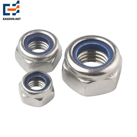 Nylon Insert Lock Nut Hexagon Nut Hex Head Nuts Heavy Hex Nuts Din