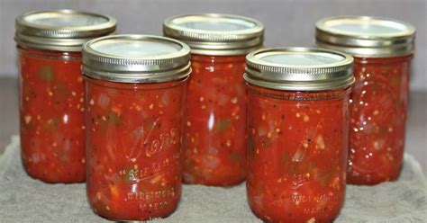 Canned Tomato Salsa