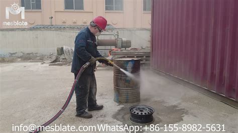 Dustless Blaster Mesblate Sandblasting Shot Blasting Machines