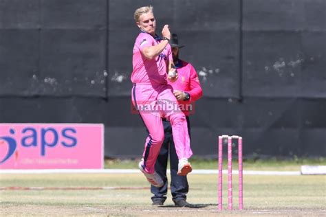 The Namibian On Twitter Namibian Pace Bowler Ruben Trumpelmann Has