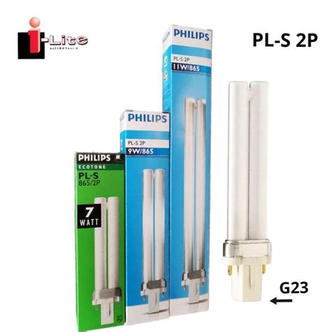 LIGHT TUBE PL S 2P G23 7W 9W 11W PHILIPS COMPACT FLUORESCENT TUBES