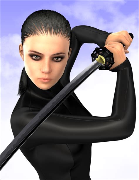 Premium Katana with Poses | Daz 3D