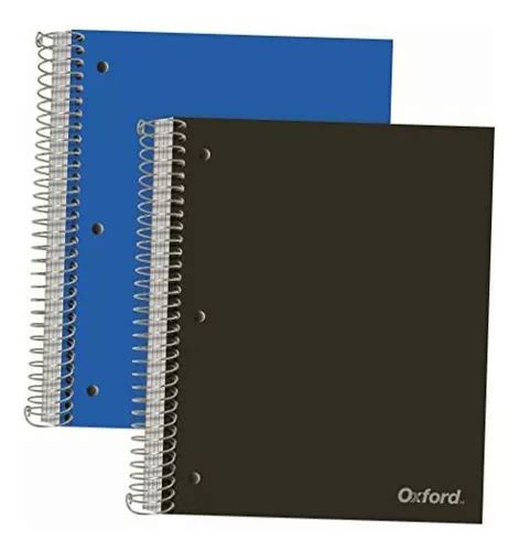 Oxford Spiral Notebooks 5 Subject Wide Ruled Paper MercadoLibre